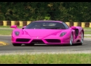 Ferrari Pink Wallpaper
